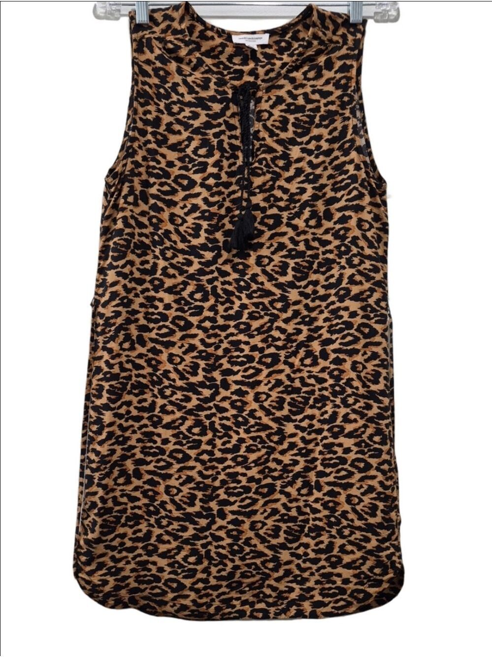 Beach Lunch Lounge Animal Print Swim Cover-Up Tunic